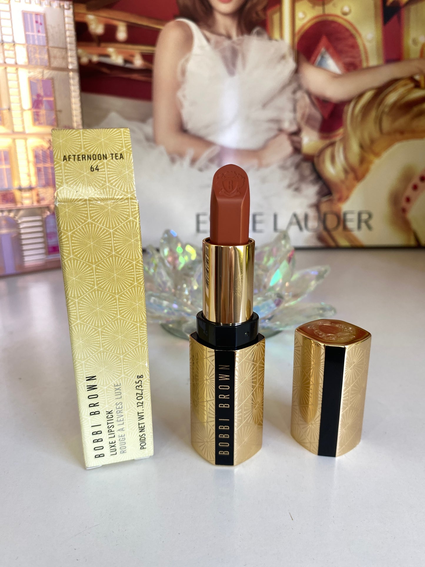 Labial Bobbi Brown Luxe Lipstick Afternoon tea 64