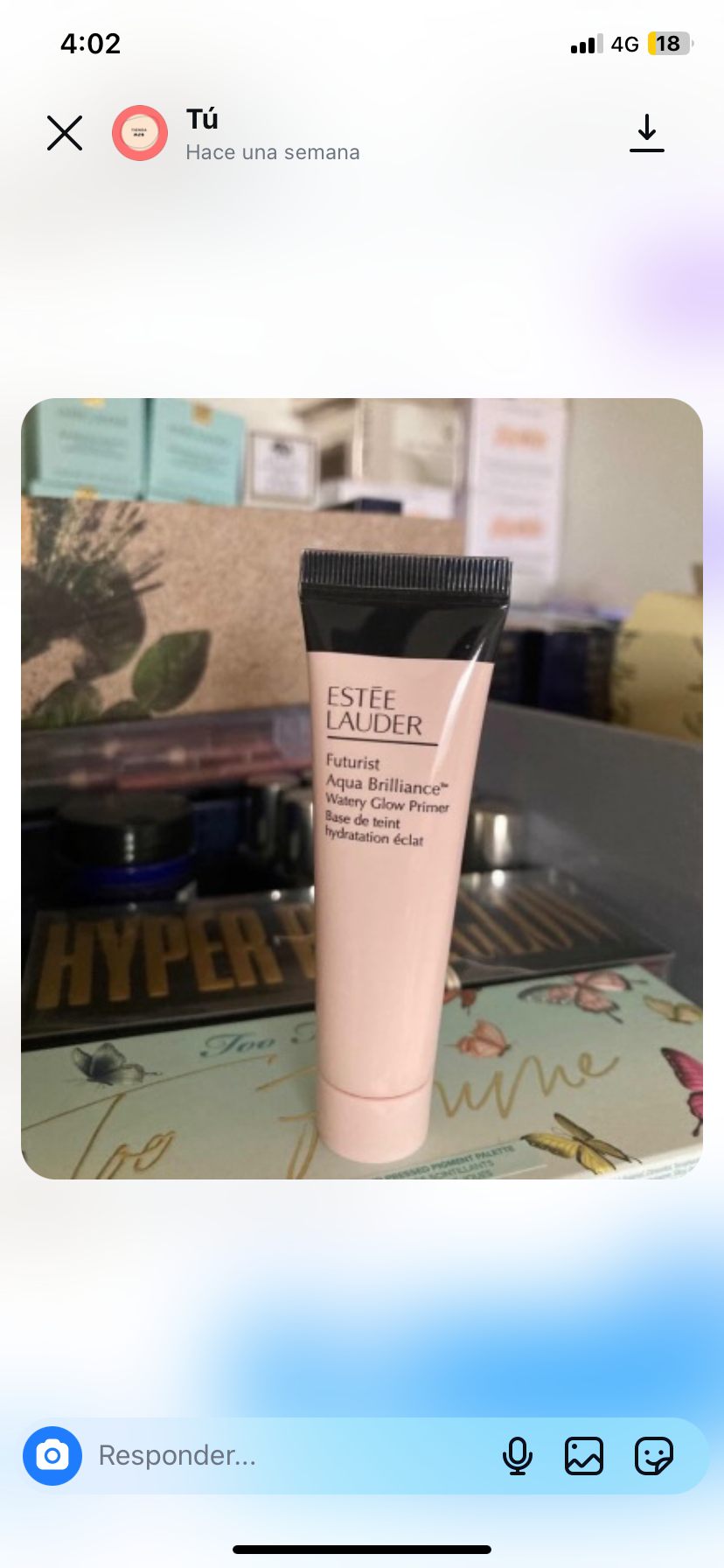 Primer hidratante ESTĒE Lauder Futurist 15ml