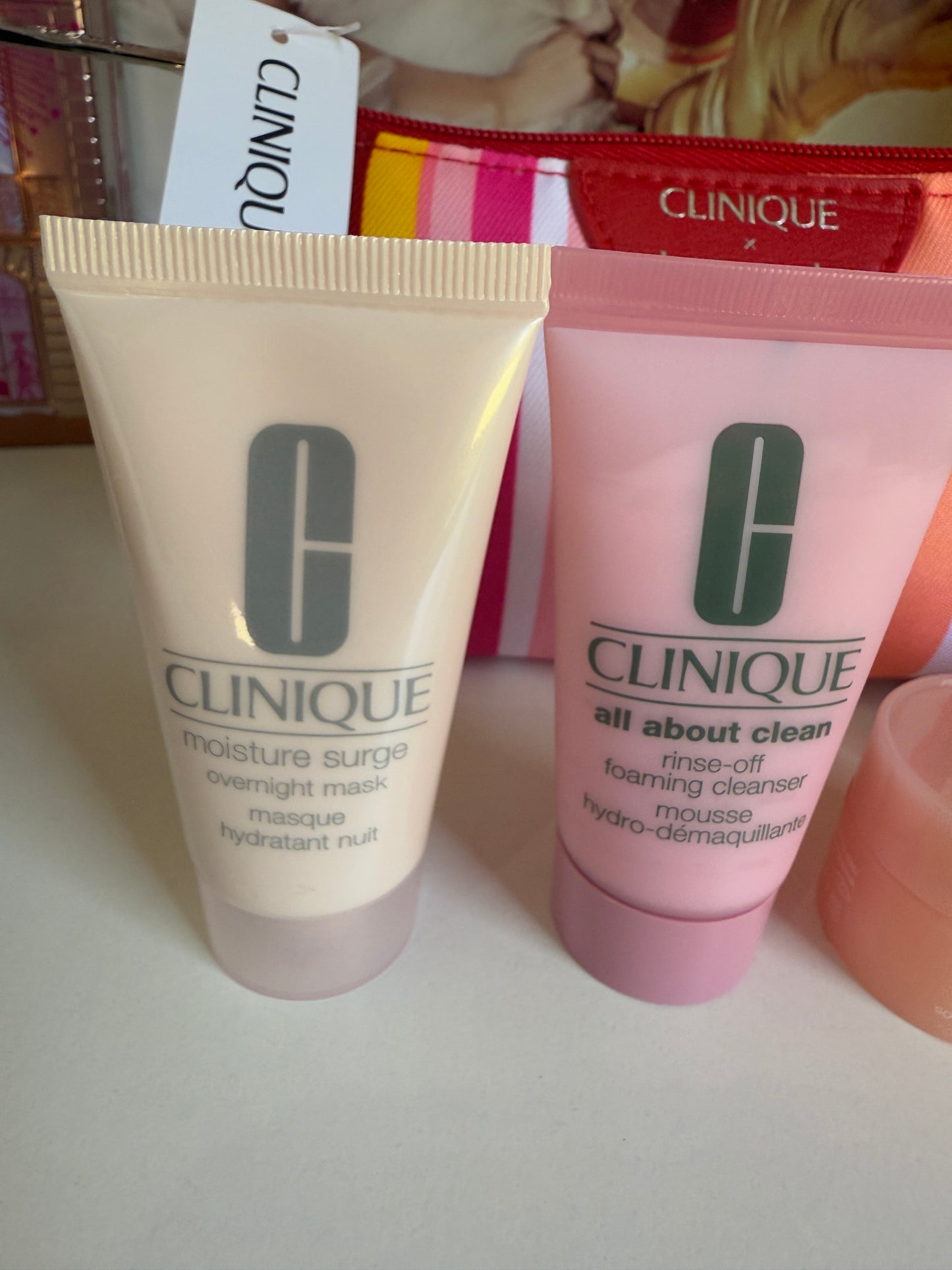 Set clinique x Late spade 4 productos + estuche