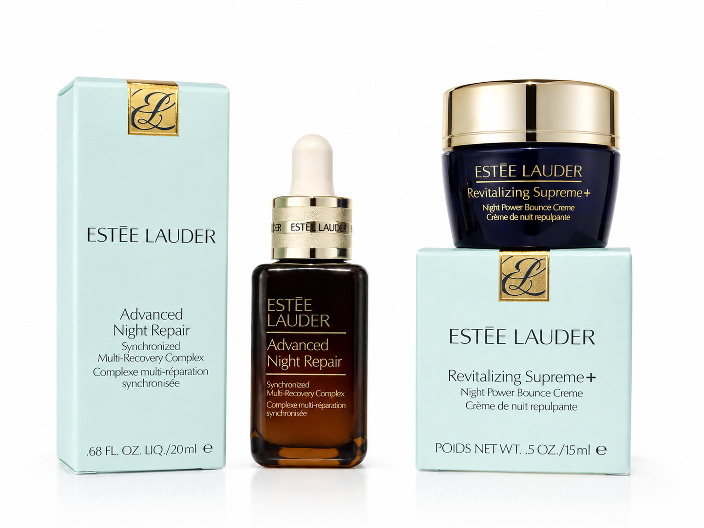 Pack Estee Lauder suero advanced 20ml + revitalizing night 15ml