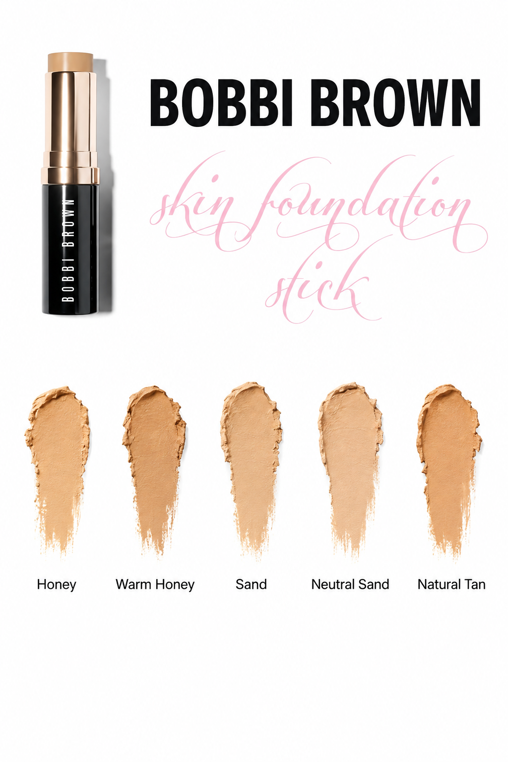 Base Bobbi Brown Maquillaje en Barra Skin Foundation