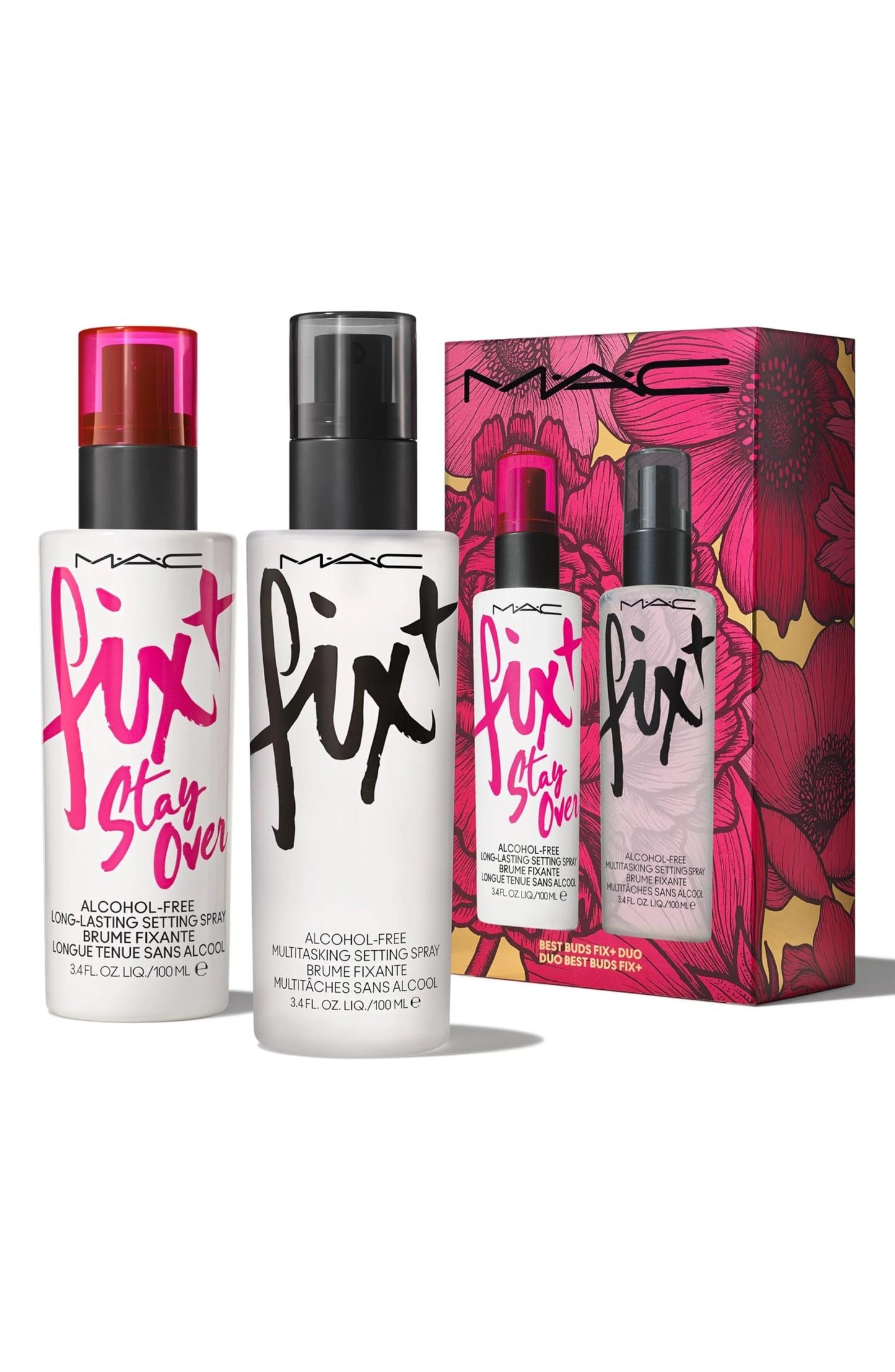 SET FIJADOR DE MAQUILLAJE MAC + STAY FIX+ DUO