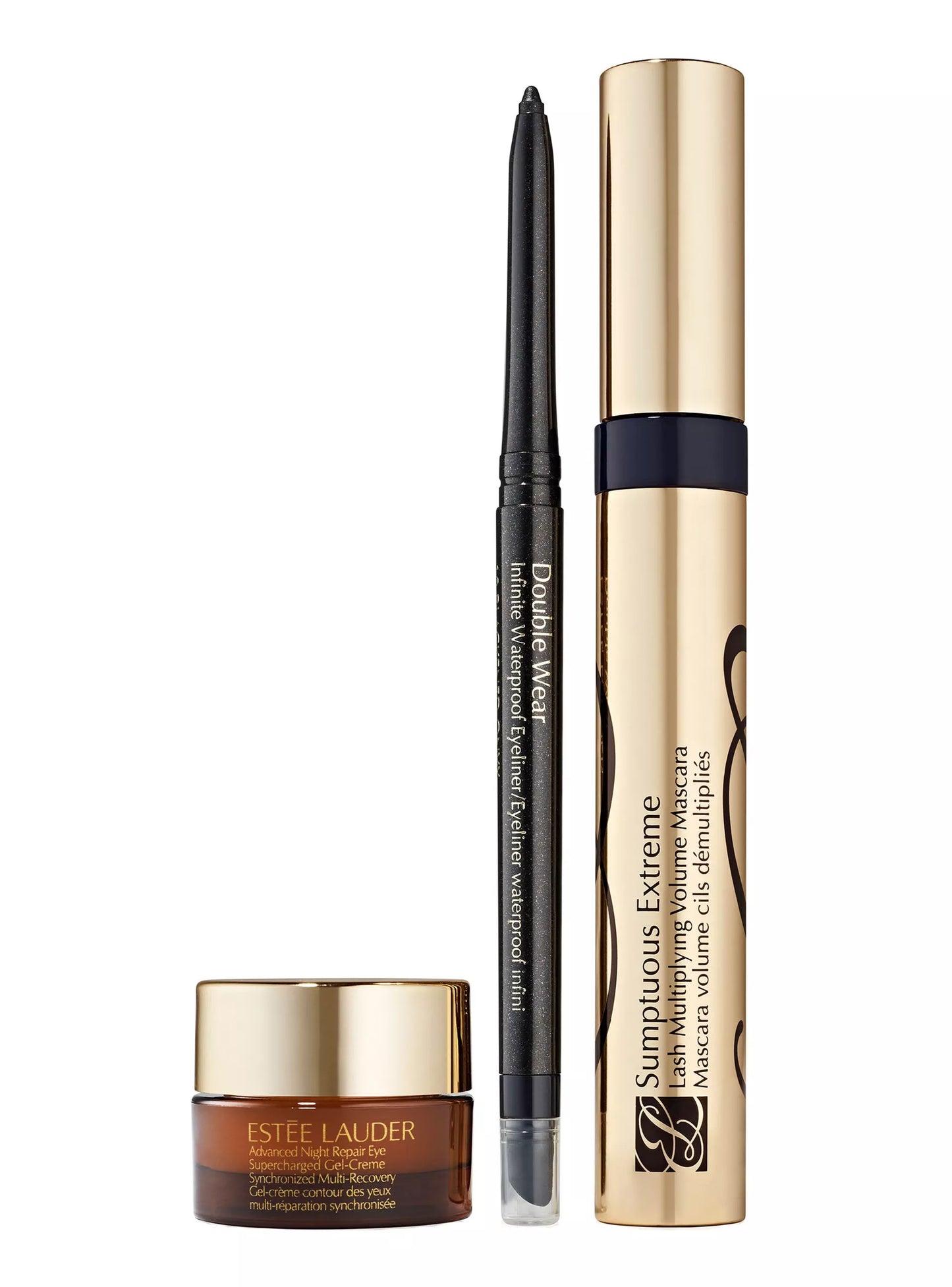 Set Estee Lauder máscara Pestañas de Impacto Blackened Onyx