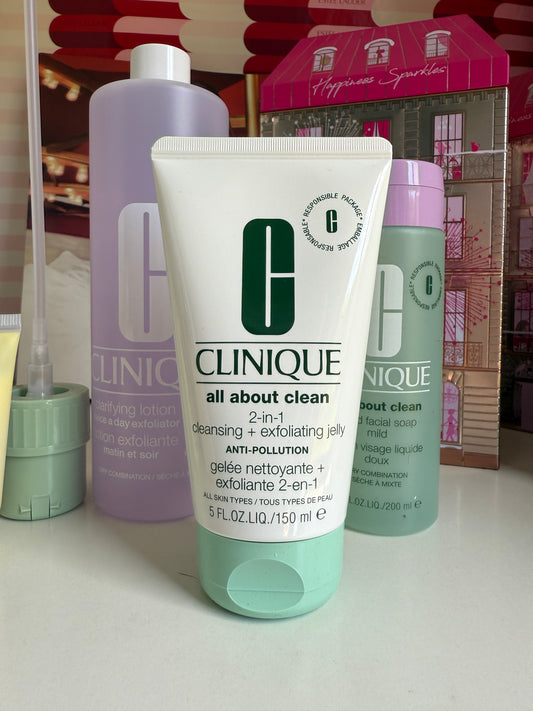 Limpiador All About Clean™ 2-in-1 Cleansing + Exfoliating Jelly Anti-Pollution