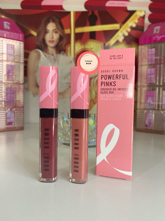 Duo de brillos labiales crushed lip