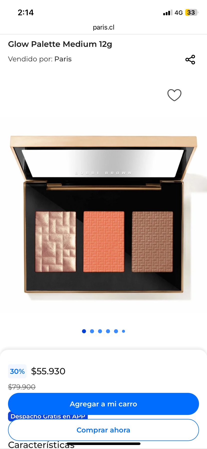 Paleta de rostro Bobbi Brown