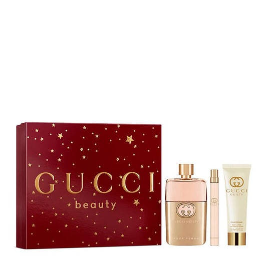 Set PERFUME GUCCI GUILTY POUR FEMME MUJER EDP 90 ML