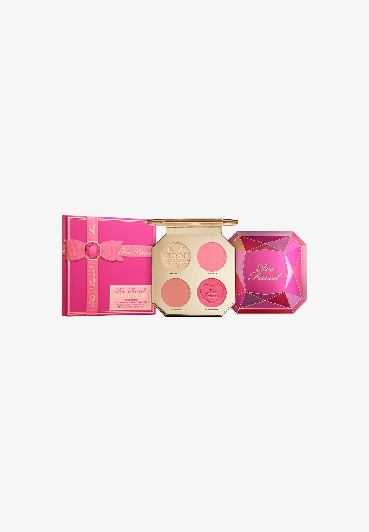 Too Faced Jewel Crush Blush & Highlighter Face Palette 15g