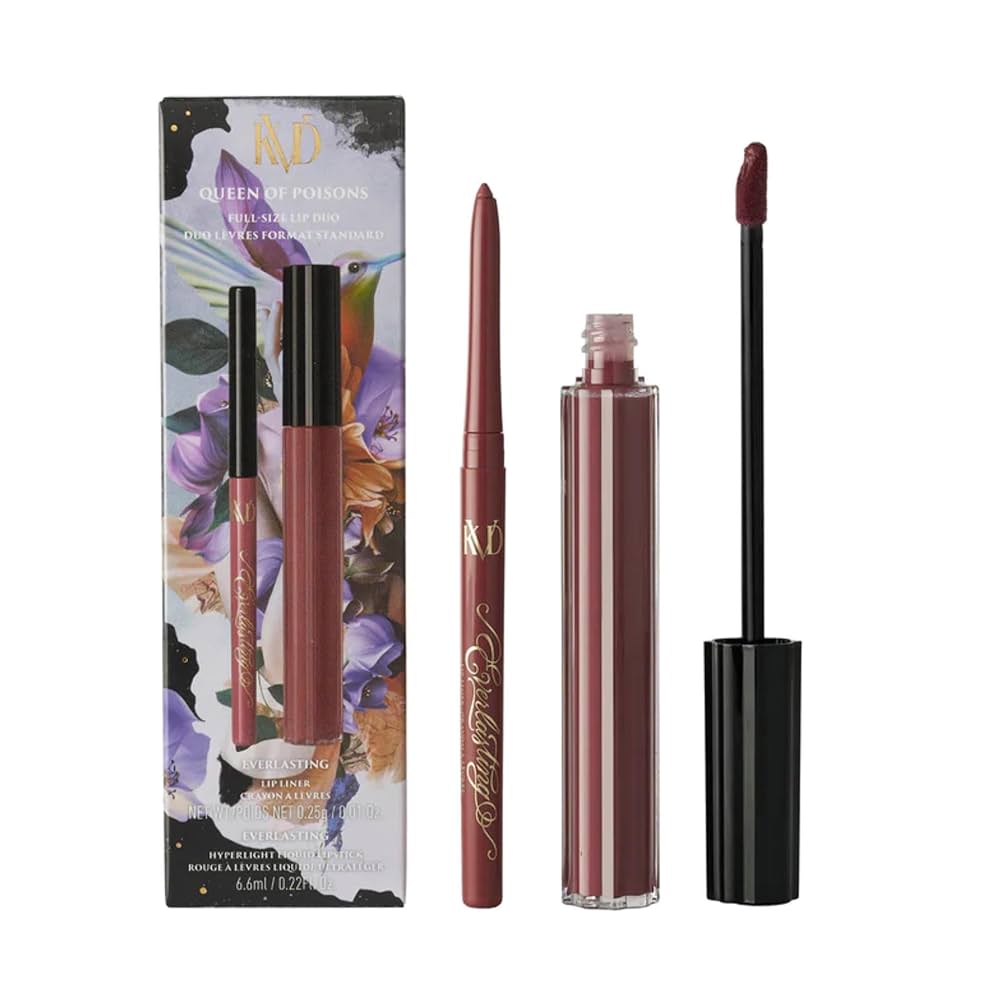 Dúo labial Larga duración KVD Beauty Queen of Poisons