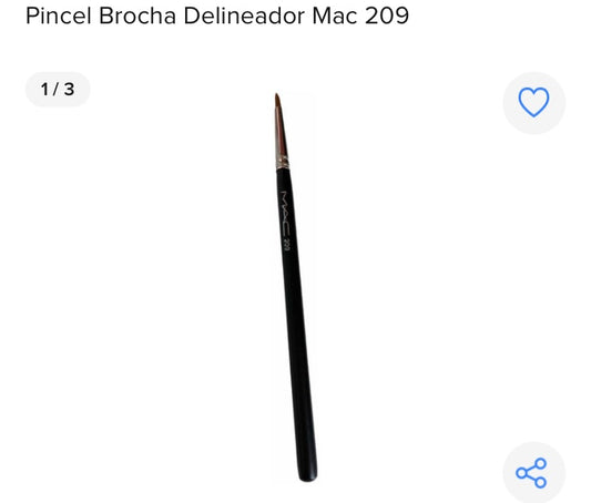 Brocha para delineador de ojos