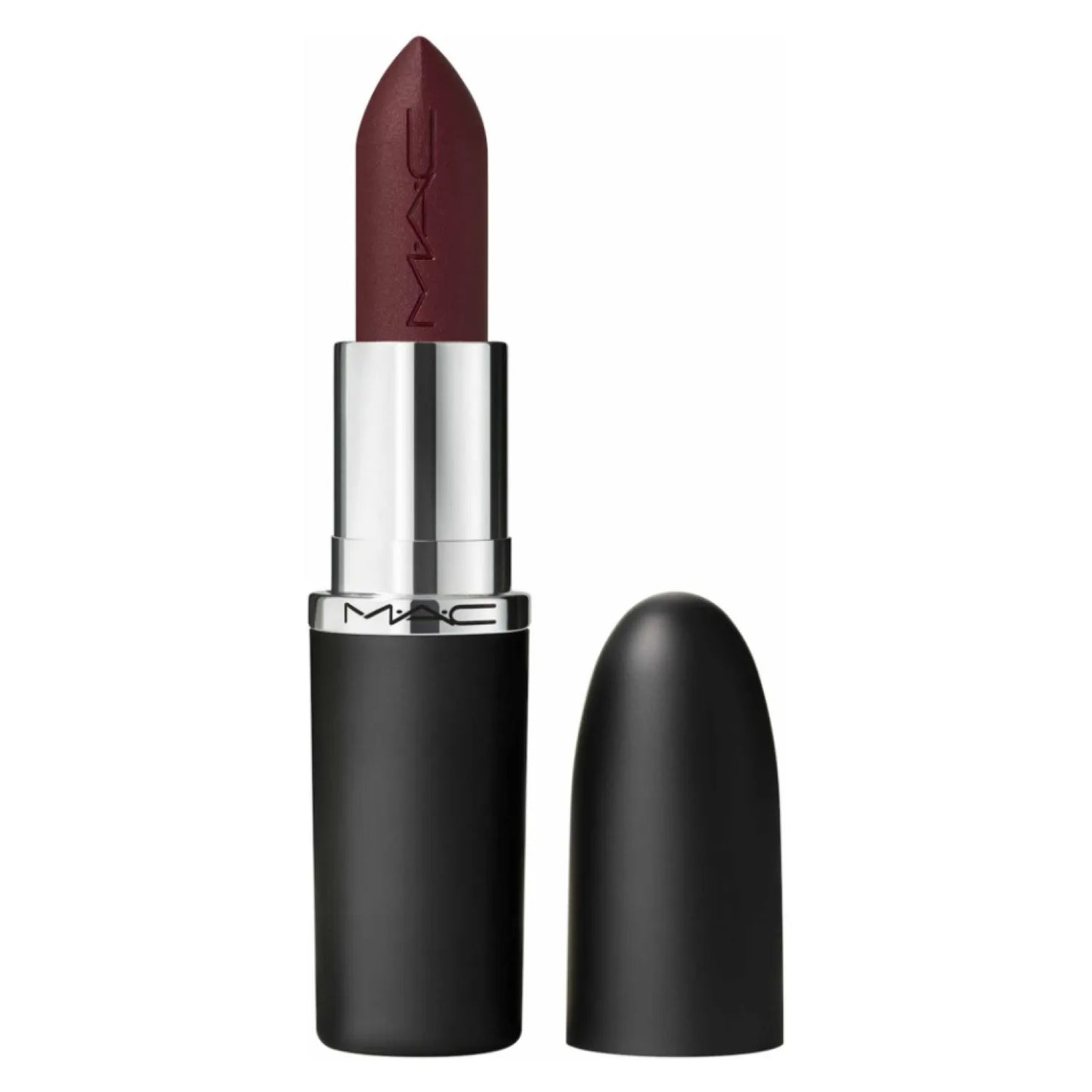 Labial M·A·Cximal Silky Matte Lipstick Tono Smoked Purple 3.5g