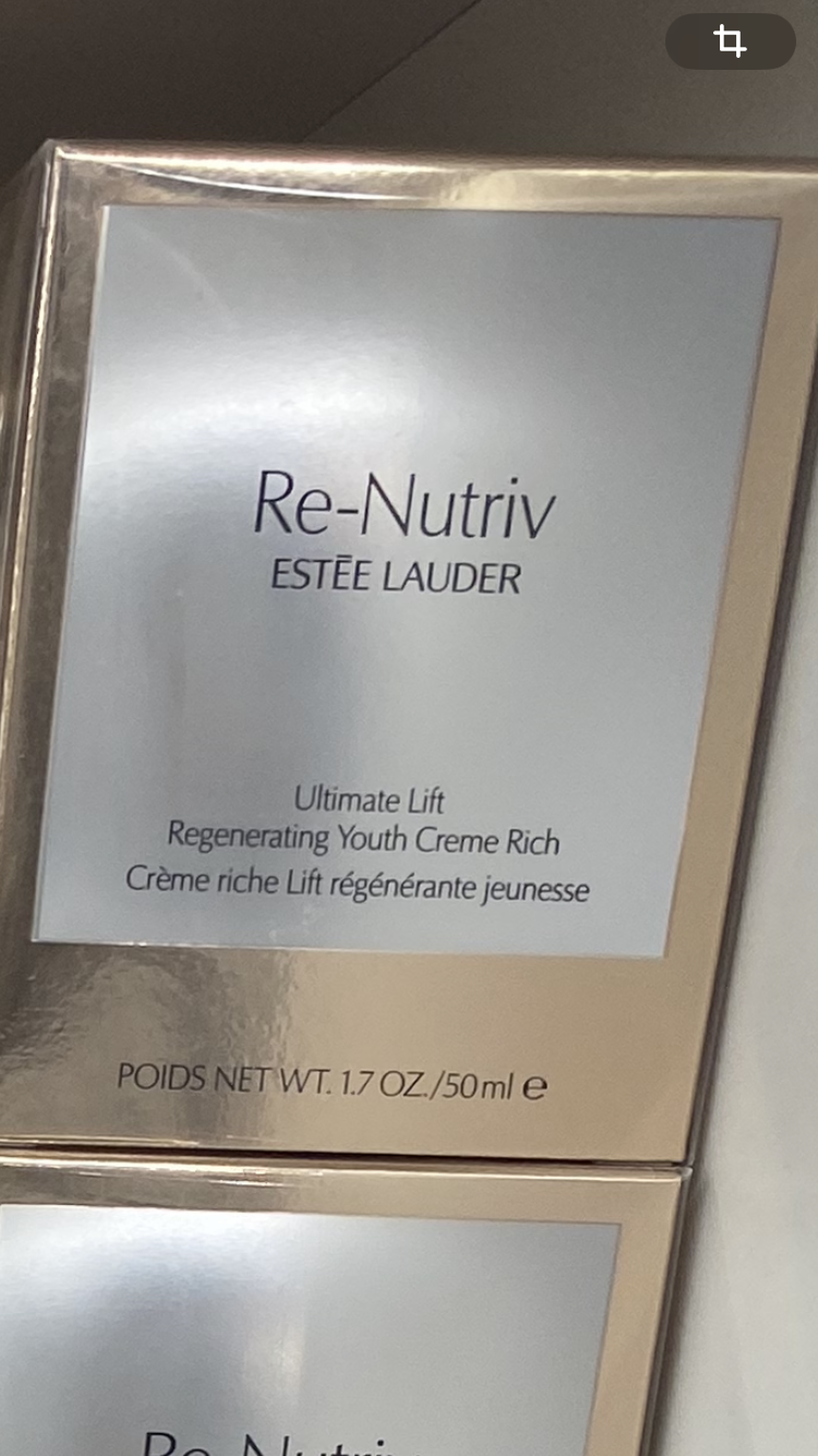 Re nutriv ESTĒE Lauder ultimate lift regenerating youth Creme Rich