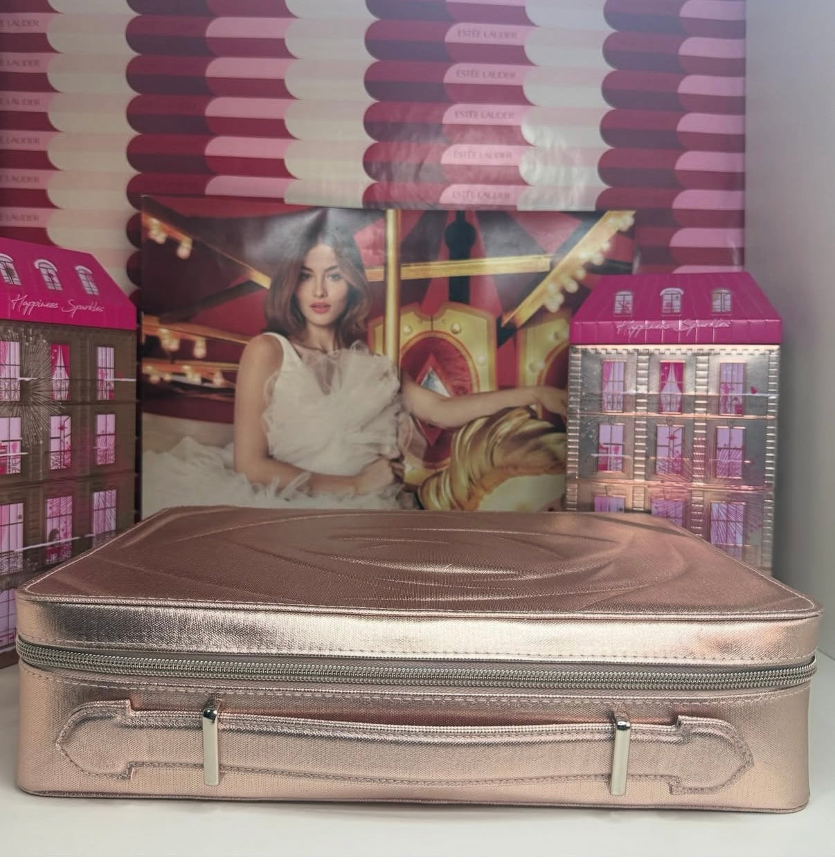 Maleta de maquillaje Lancome Rose Gold
