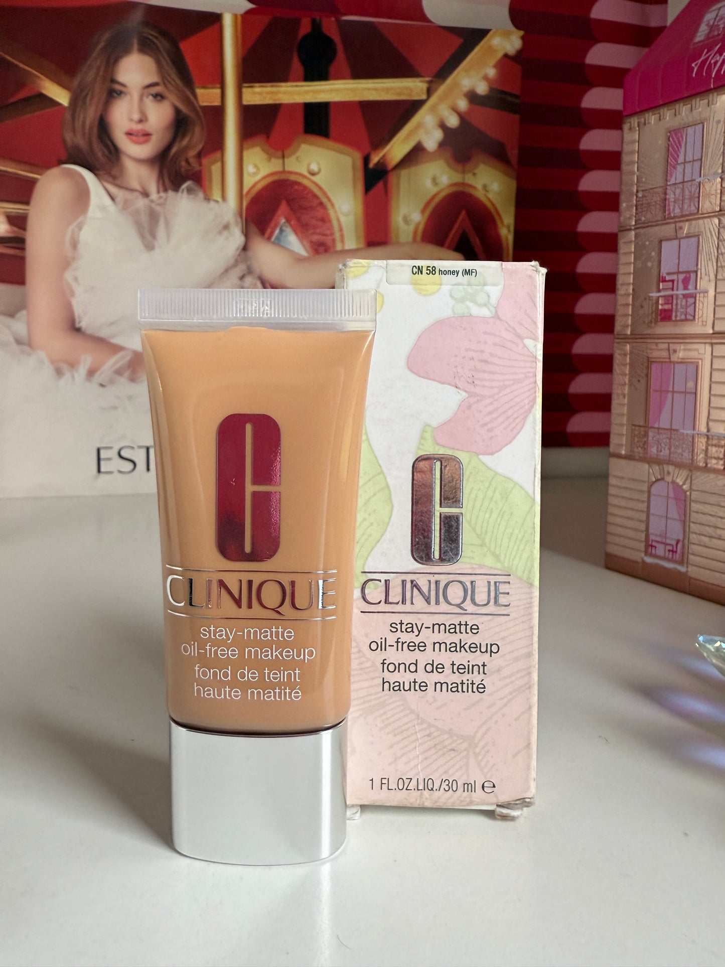 Base Clinique Maquillaje Stay Matte Oil Free Honey