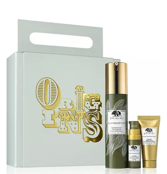 Set Origins Youth Fantastic Plantscription para suavizar y rejuvenecer las líneas de expresión