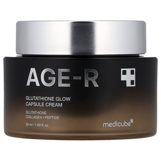 Crema en cápsulas Medicube Age-R con glutatión para un brillo radiante 50ml