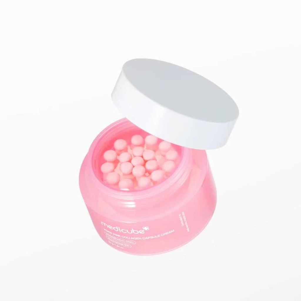 Crema medicube - PDRN Pink Collagen Capsule rejuvenecimiento y elasticidad 55g