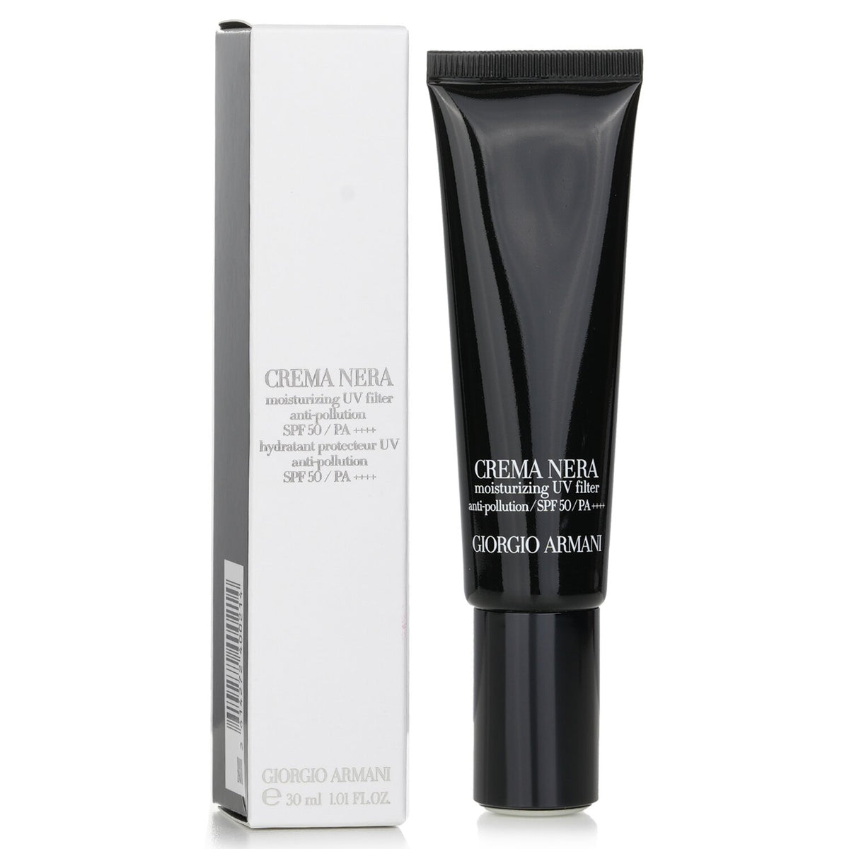 GIORGIO ARMANI
CREMA NEGRA HIDRATANTE CON FILTRO UV Y ANTIPOLUCIÓN FPS 50 30ml