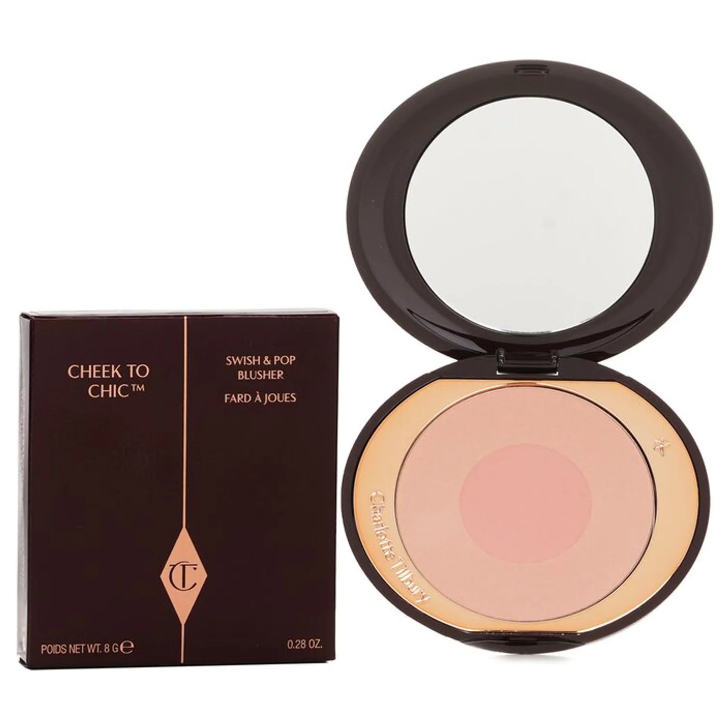 Charlotte Tilbury Cheek To Chic Swish & Pop Ruborer - First Love 8g