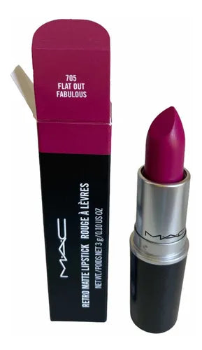 Labial MAC retro matte flat oud fabulous 705