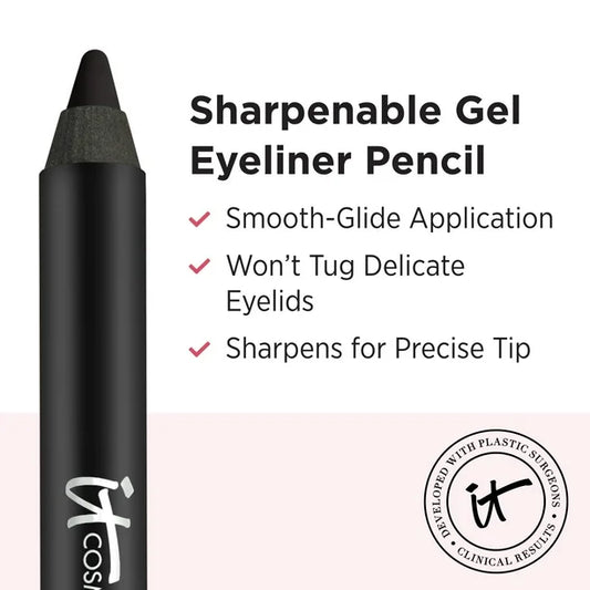 Eyeliner IT Cosmetics Superhero No-Tug Gel Super Black ✨