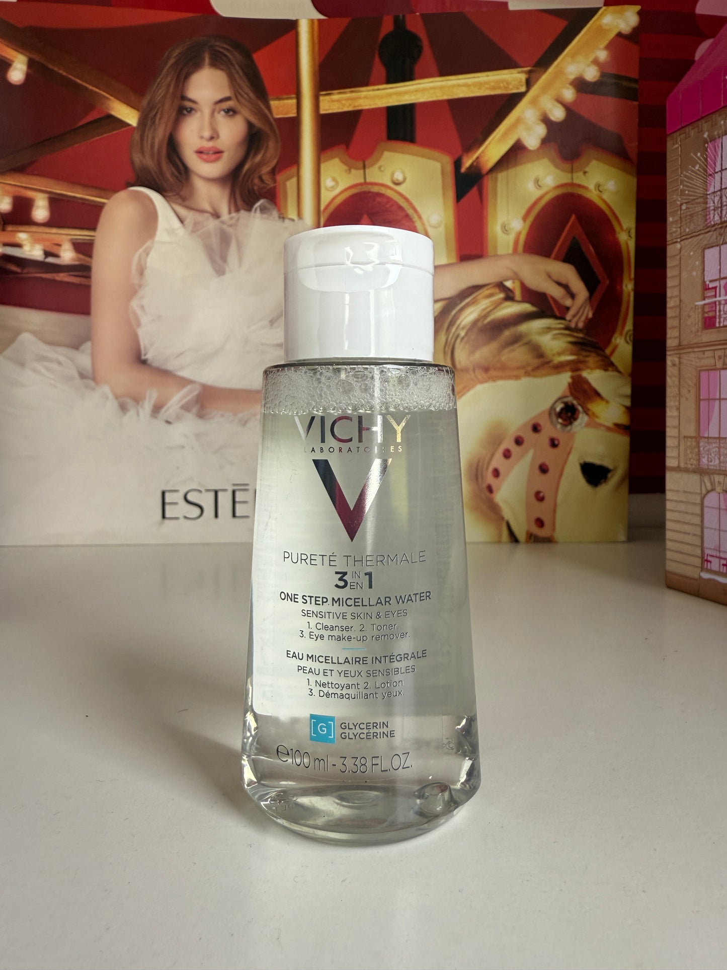 Vichy Pureté Thermale Agua Micelar 3 en 1 Pieles Sensibles 100ml