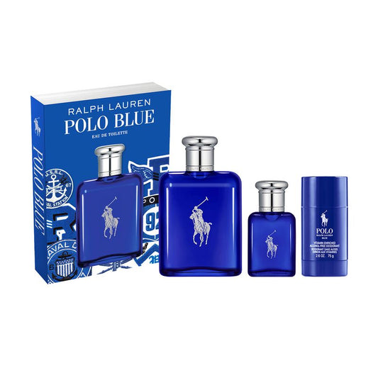 RALPH LAURENSet Perfume Hombre Polo Blue EDT 125ml + 40ml + Desodorante 75g Ralph Lauren