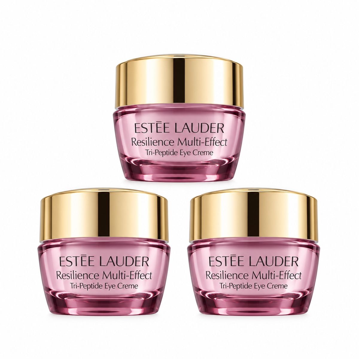 Estée Lauder Resilience Multi-Effect Tri-Peptide Eye Creme – 15 ml (3 unidades de 5 ml)
