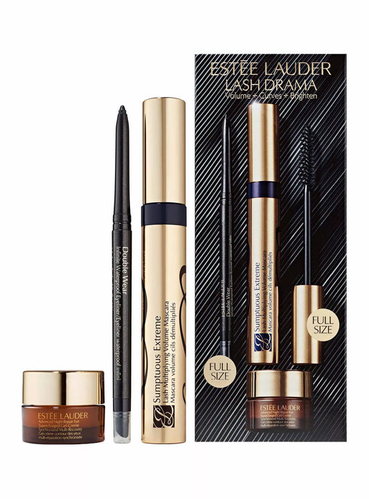 Set Estee Lauder máscara Pestañas de Impacto Blackened Onyx